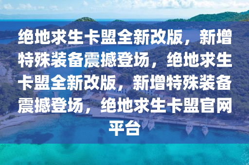 绝地求生卡盟全新改版，新增特殊装备震撼登场，绝地求生卡盟全新改版，新增特殊装备震撼登场，绝地求生卡盟官网平台