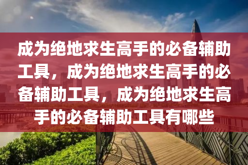 成为绝地求生高手的必备辅助工具，成为绝地求生高手的必备辅助工具，成为绝地求生高手的必备辅助工具有哪些