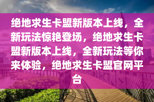 绝地求生卡盟新版本上线，全新玩法惊艳登场，绝地求生卡盟新版本上线，全新玩法等你来体验，绝地求生卡盟官网平台