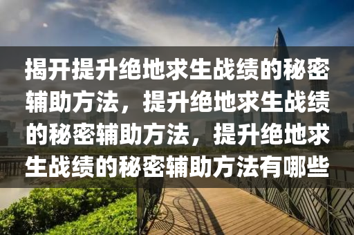 揭开提升绝地求生战绩的秘密辅助方法，提升绝地求生战绩的秘密辅助方法，提升绝地求生战绩的秘密辅助方法有哪些