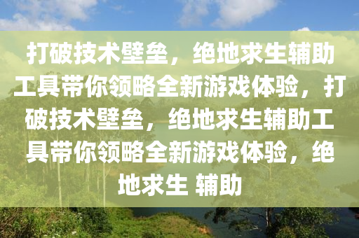 打破技术壁垒，绝地求生辅助工具带你领略全新游戏体验，打破技术壁垒，绝地求生辅助工具带你领略全新游戏体验，绝地求生 辅助