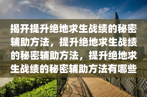 揭开提升绝地求生战绩的秘密辅助方法，提升绝地求生战绩的秘密辅助方法，提升绝地求生战绩的秘密辅助方法有哪些